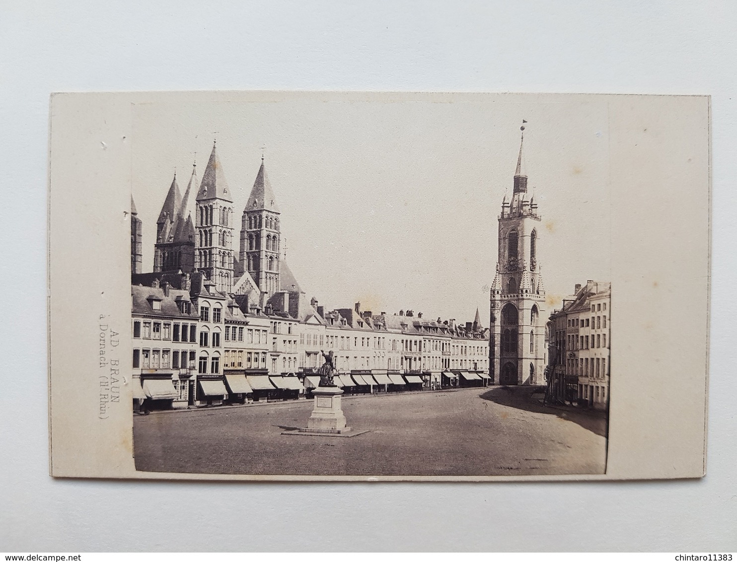 Ancienne Photo De Tournai (Belgique) - Ad. Braun à Dornach - Vers 1860 - Anciennes (Av. 1900)