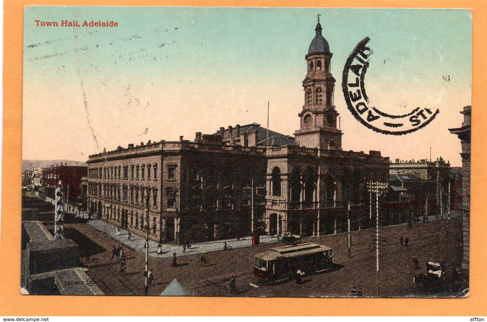 Adelaide Australia 1918 Postcard Mailed - Adelaide