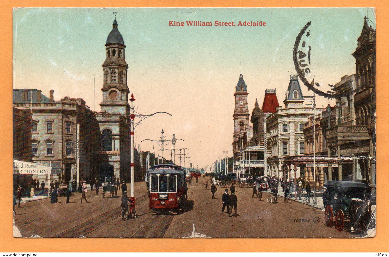 Adelaide Australia 1918 Postcard Mailed - Adelaide