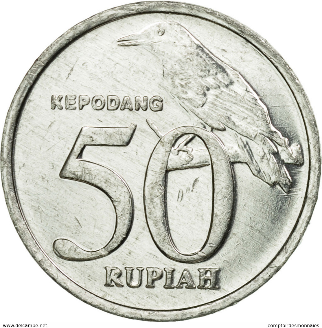 Monnaie, Indonésie, 50 Rupiah, 1999, TTB, Aluminium, KM:60 - Indonésie