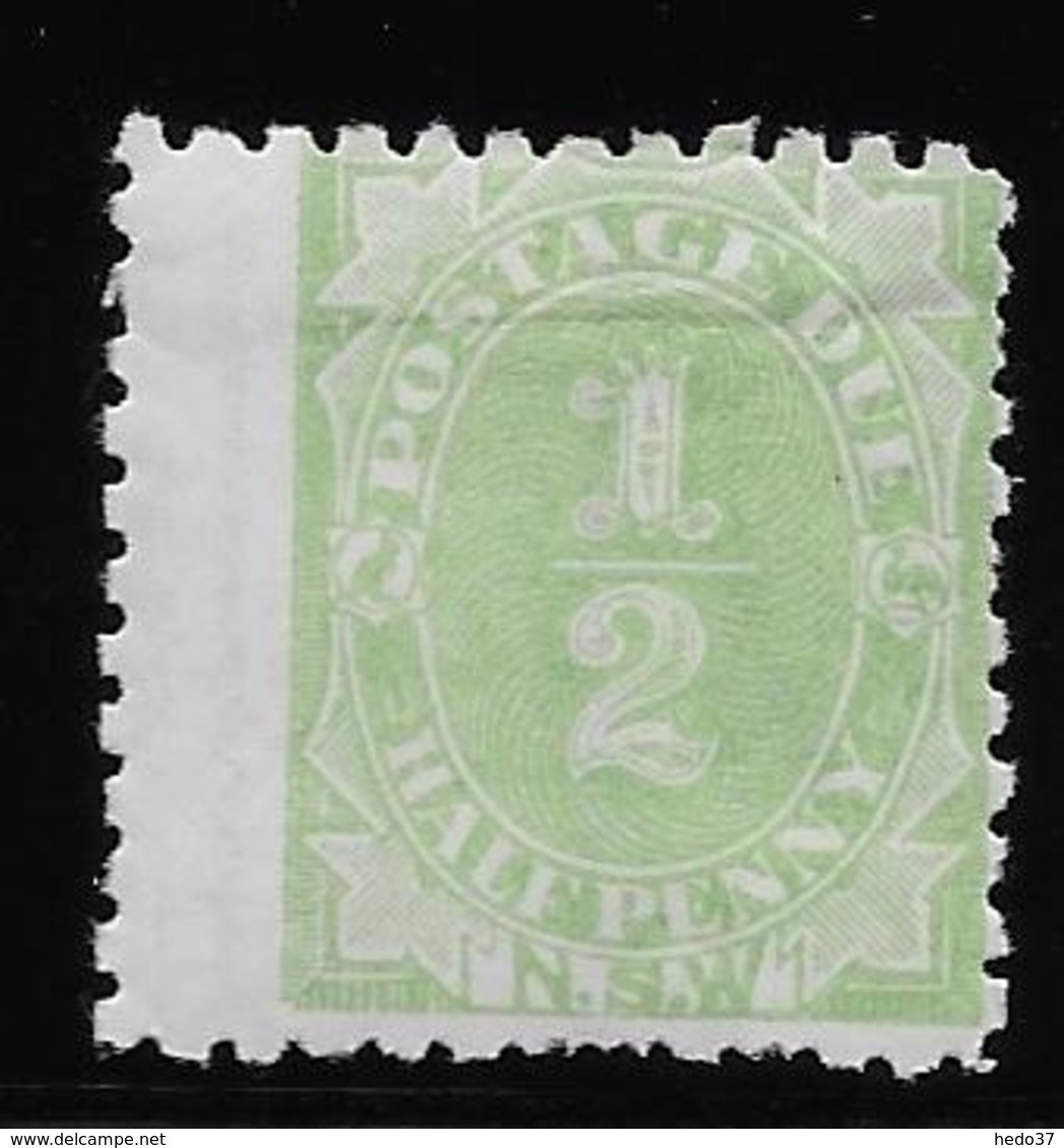 New South Wales - Nouvelles Galles Du Sud Taxe N°1 - Neuf * Avec Charnière - B/TB - Mint Stamps