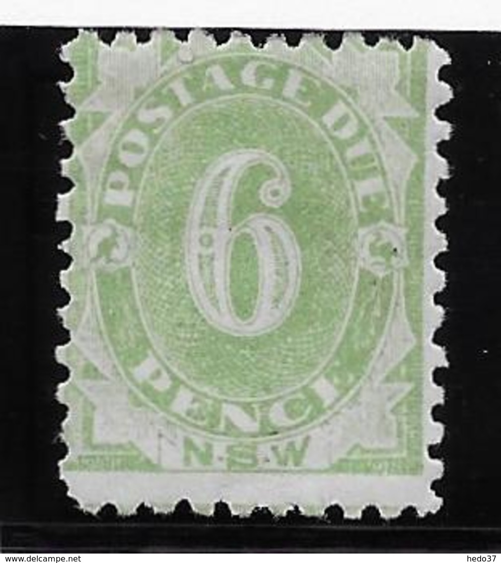 New South Wales - Nouvelles Galles Du Sud Taxe N°6 - Neuf * Avec Charnière - TB - Mint Stamps