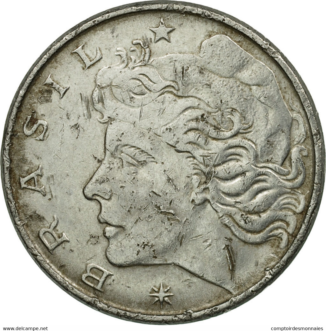 Monnaie, Brésil, 50 Centavos, 1979, TTB, Stainless Steel, KM:580b - Brésil