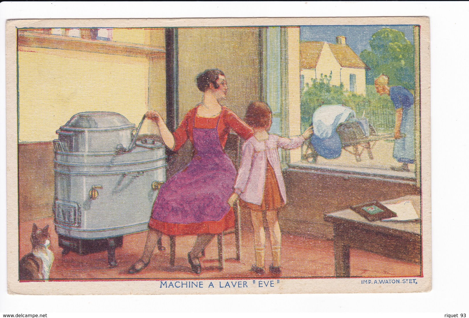 MACHINE A LAVER "EVE" - Advertising