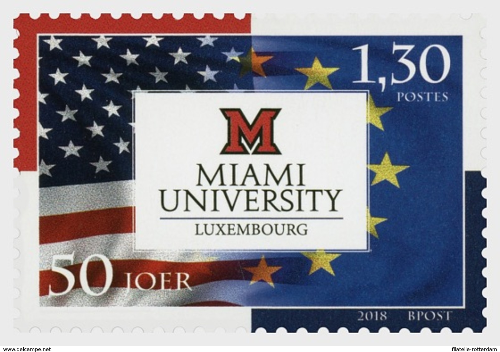 Luxemburg / Luxembourg - Postfris / MNH - 50 Jaar Universiteit Van Miami 2018 - Neufs