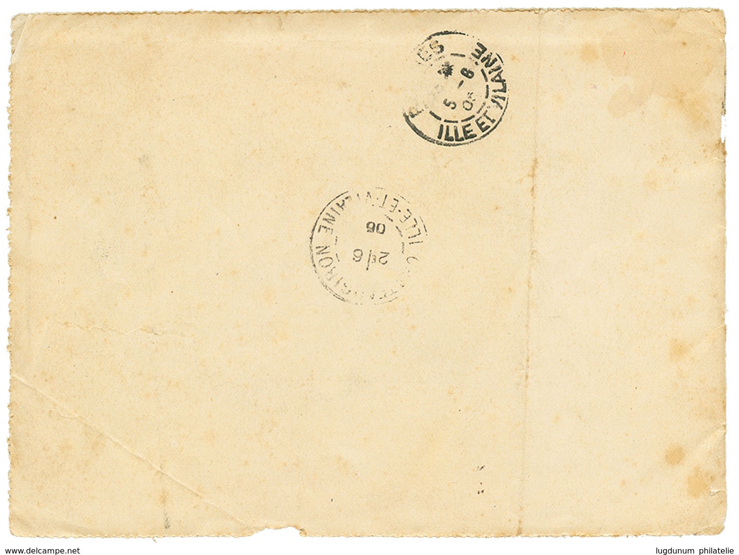 "BINIC" : 1905 GB 2 1/2d Obl. BINIC COTES DU NORD + B.M + "PAQUEBOT" Sur Lettre Avec Texte Daté "ST MARTIN GUERNESEY" Co - 1701-1800: Vorläufer XVIII