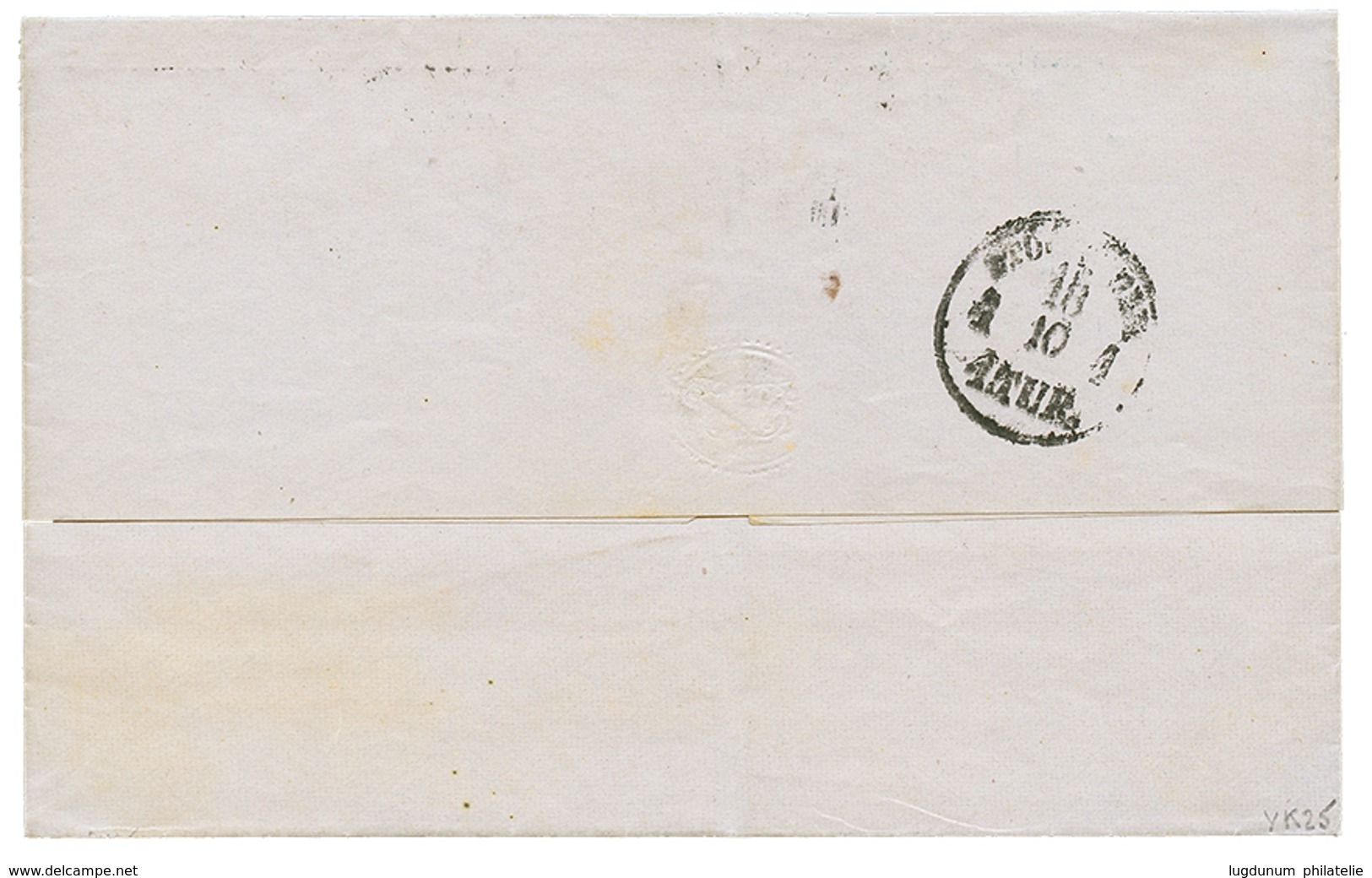 PRUSSIA To SWEDEN : 1865 2s + 3s Canc. STETTIN On Cover To STOCKHOLM (SWEDEN). Vvf. - Sonstige & Ohne Zuordnung