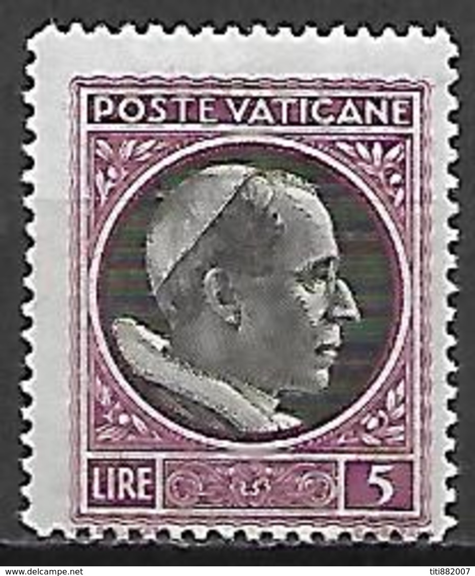 VATICAN     -   1945 .    Y&T N° 118 *. - Neufs