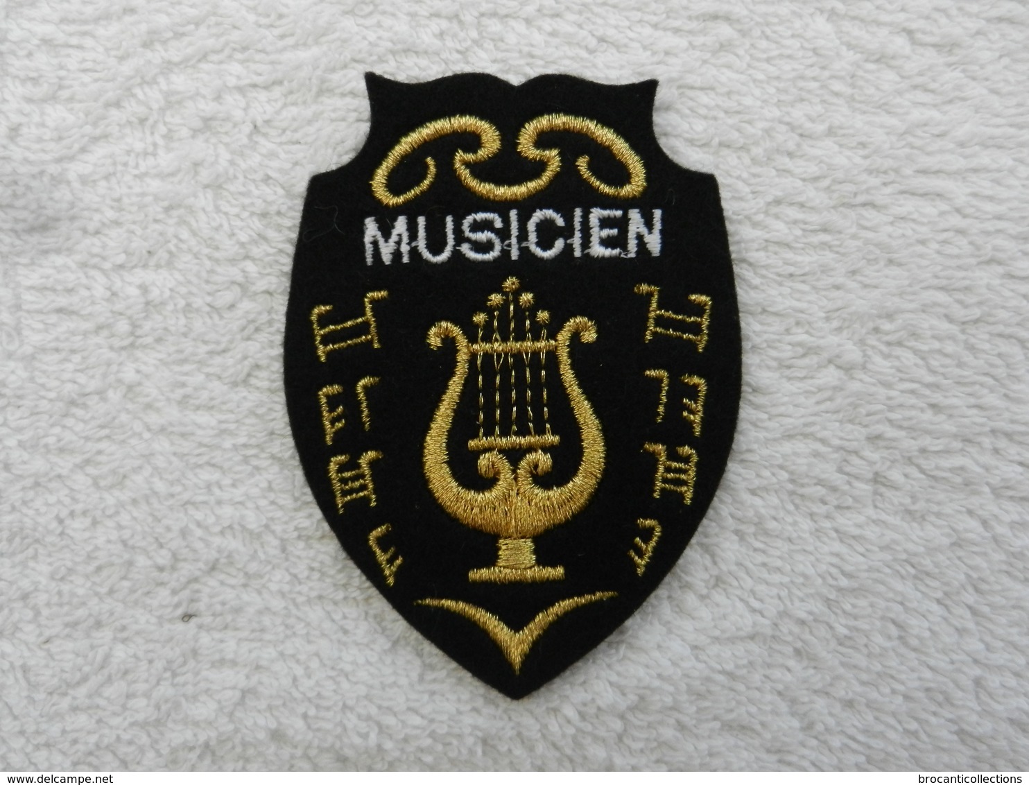 Insigne Badge Militaire Tissu France Musicien - Patches