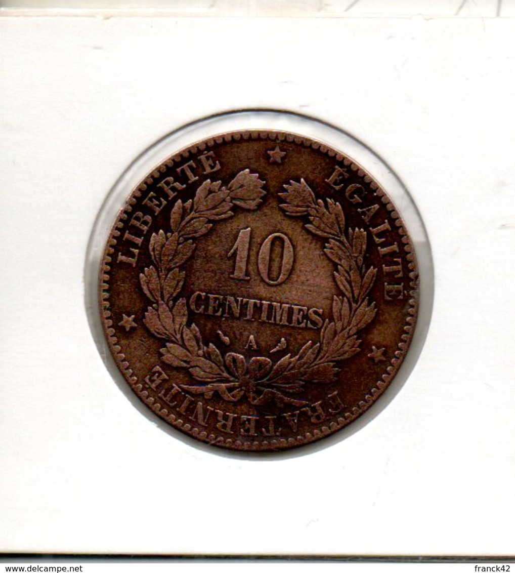 France. 10 Centimes. Ceres. 1897 A Torche - 10 Centimes