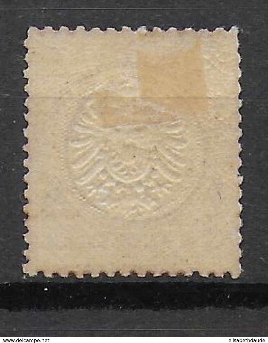 REICH - 1872 - ADLER GROS ECUSSON - YVERT N° 22 * MH  - COTE = 28 EUR. - Ungebraucht