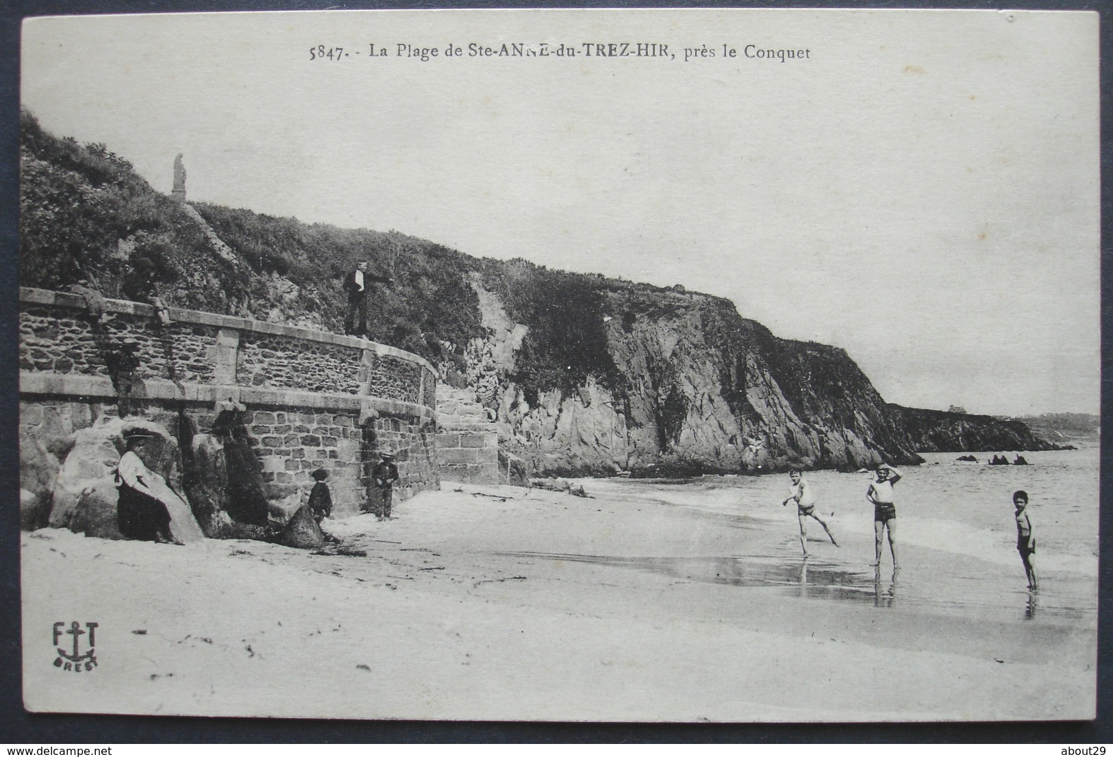 CPA 29 TREZ HIR Près BREST - FT 5847 - Réf. I 78 - Le Conquet