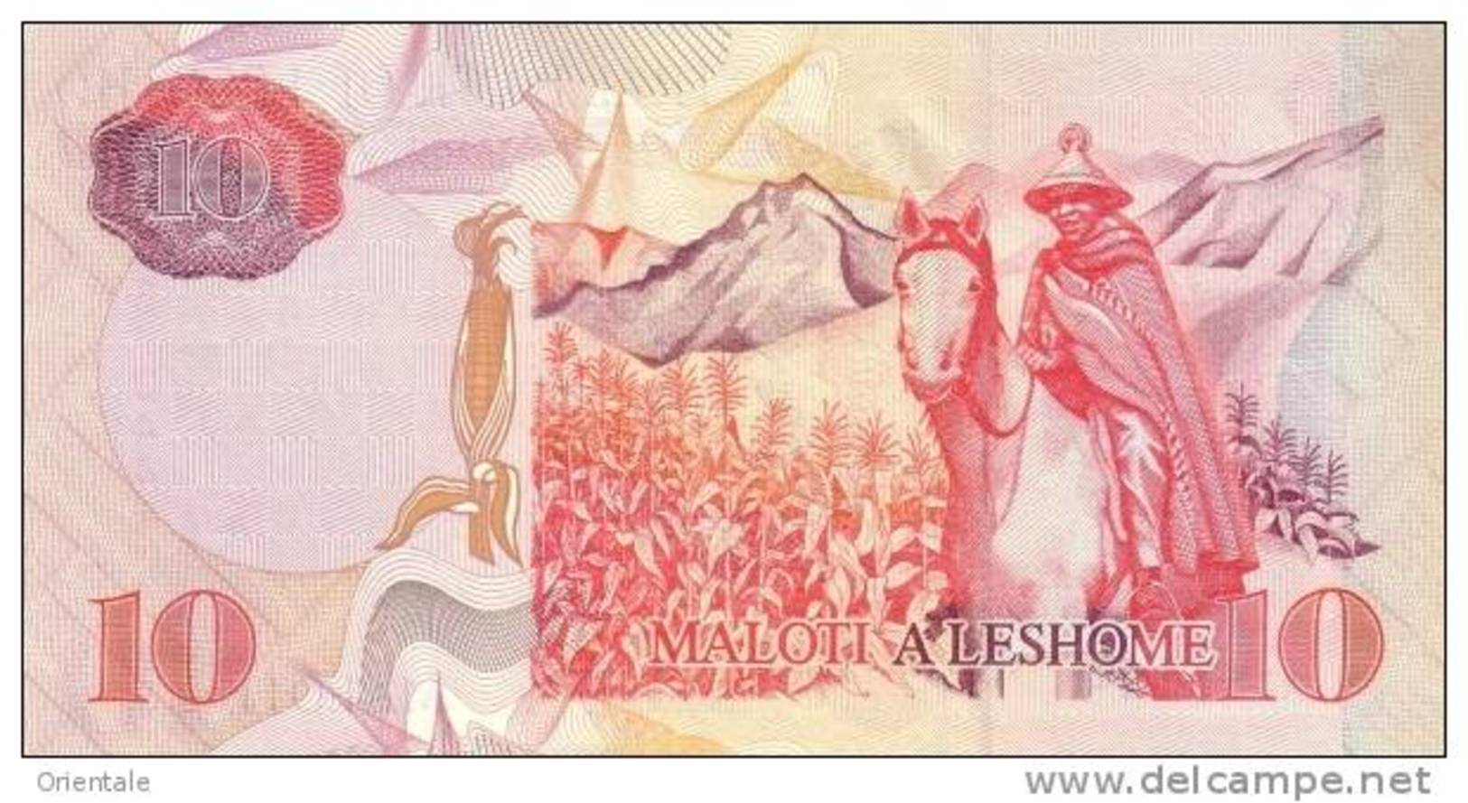 LESOTHO P. 15e 10 M 2007 UNC - Lesotho