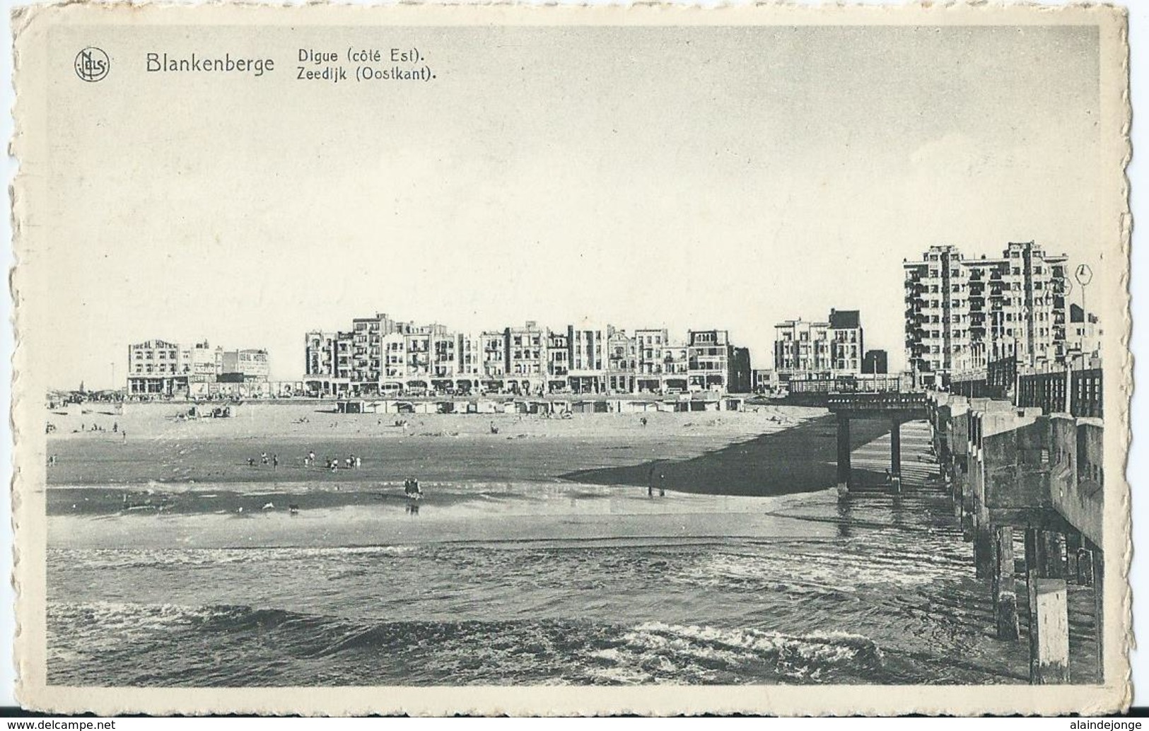 Blankenberge - Blankenberghe - Digue (côté Est) - Zeedijk (Oostkant) - Ern. Thill No 8 - 1950 - Blankenberge