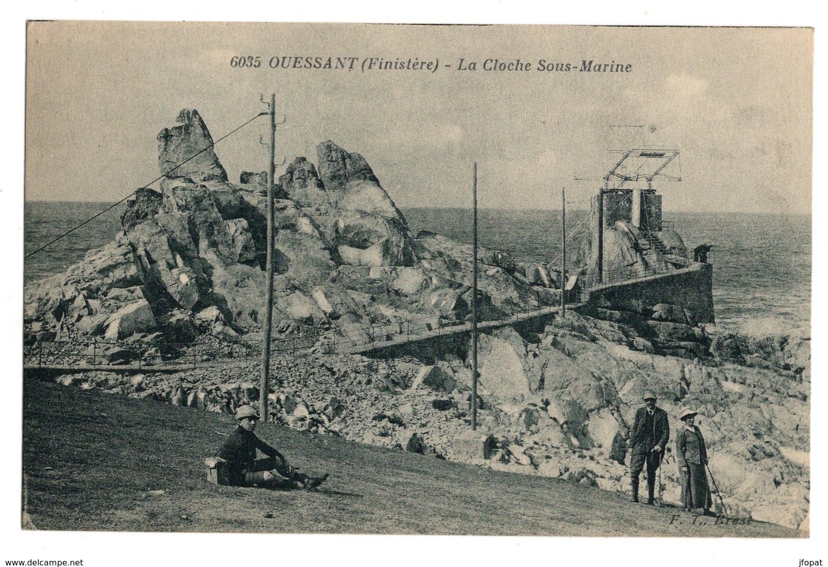 29 FINISTERE - OUESSANT La Cloche Sous-Marine - Ouessant