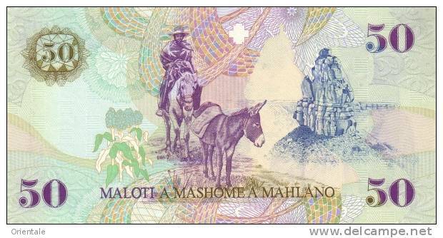 LESOTHO P. 17d 50 M 2001 UNC - Lesotho