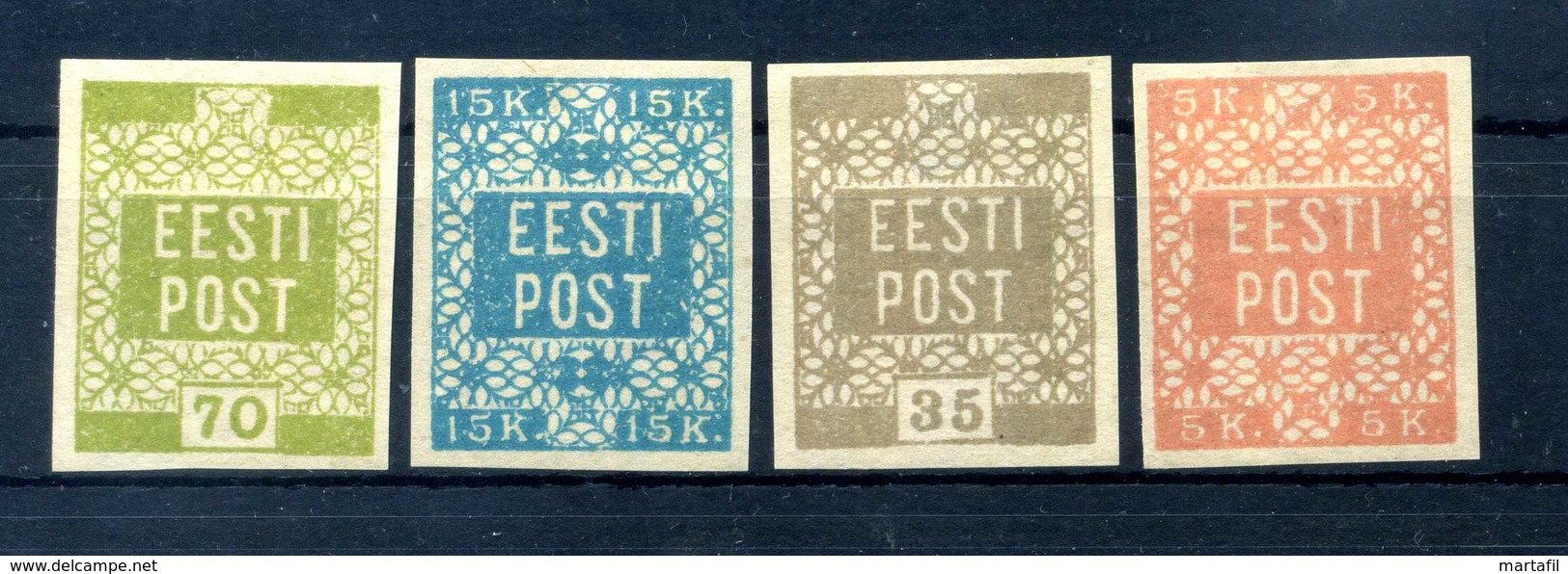 1918 ESTONIA SET * - Estonia