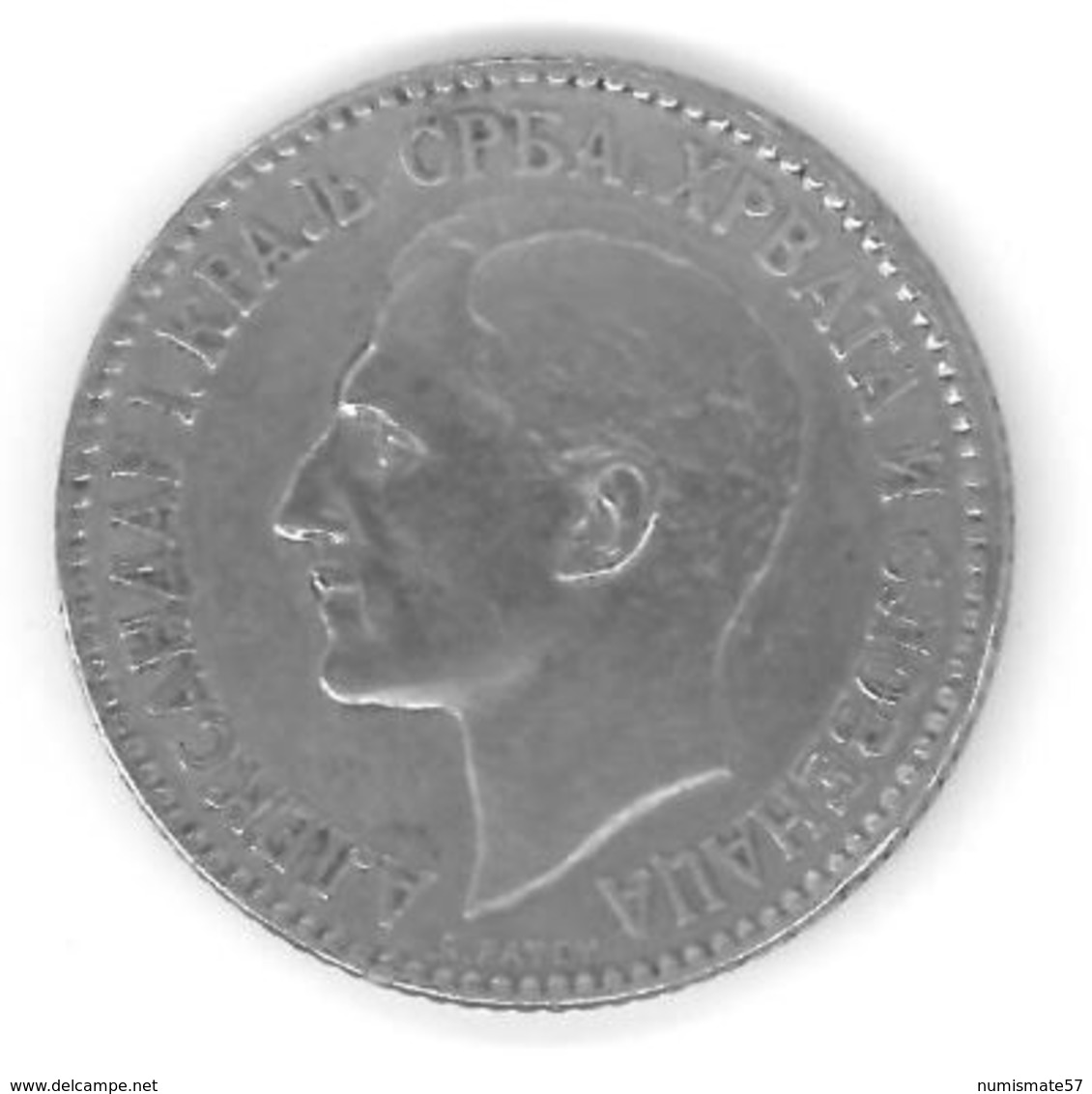 YOUGOSLAVIE - YUGOSLAVIA - 1 DINAR 1925 - Yougoslavie