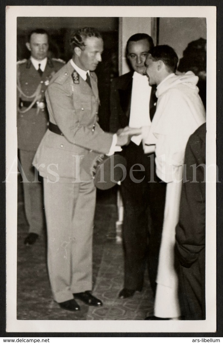 Postcard / ROYALTY / Belgique / België / Roi Leopold III / Koning Leopold III / Gala Aux Galeries / 1937 - Beroemde Personen