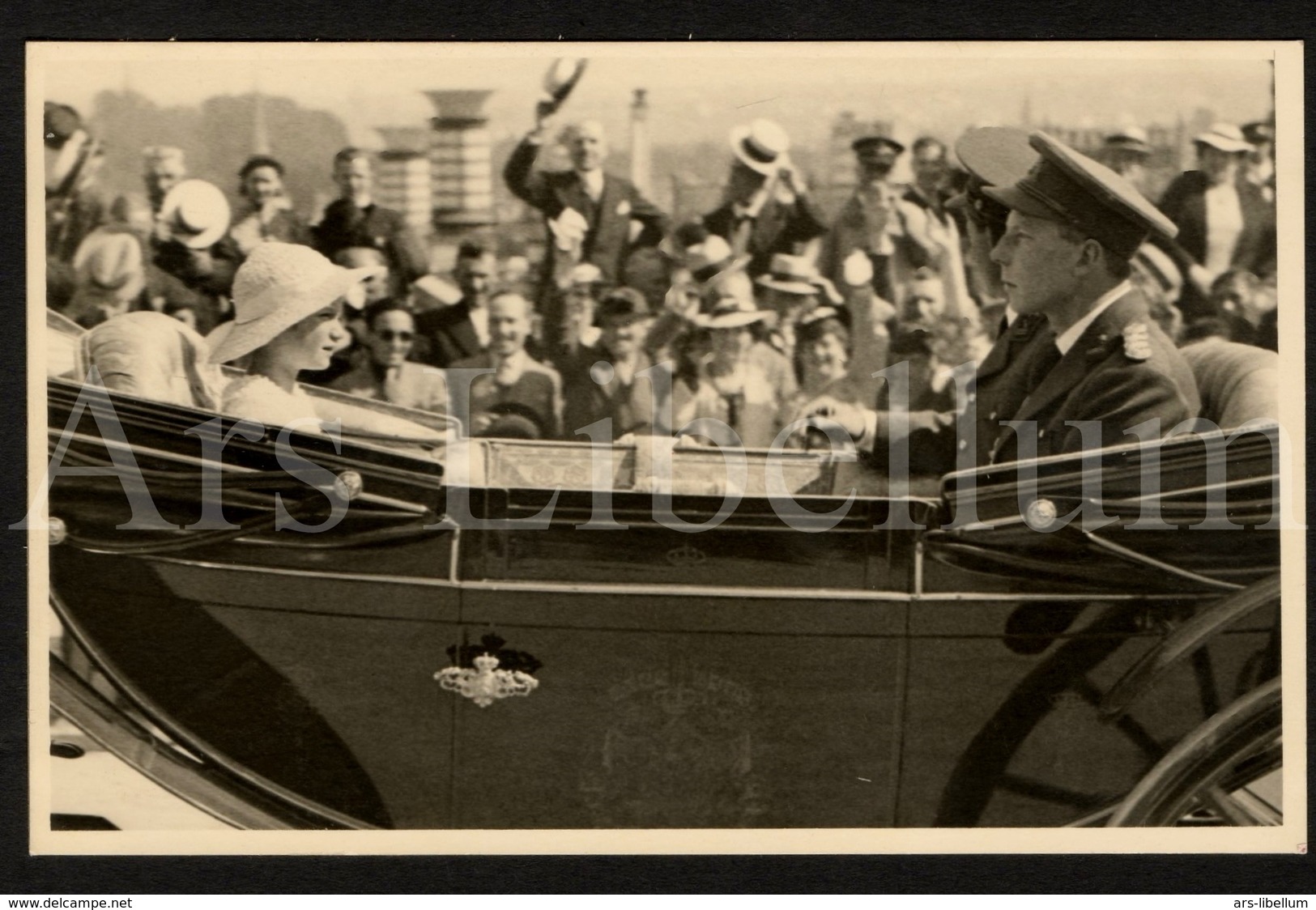 Postcard / ROYALTY / Belgique / België / Roi Leopold III / Koning Leopold III / Concours Des Chevaux / Heysel / 1937 - Personnages Célèbres