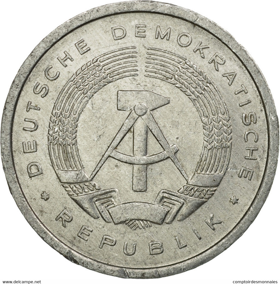 Monnaie, GERMAN-DEMOCRATIC REPUBLIC, 5 Pfennig, 1983, Berlin, TTB, Aluminium - 5 Pfennig