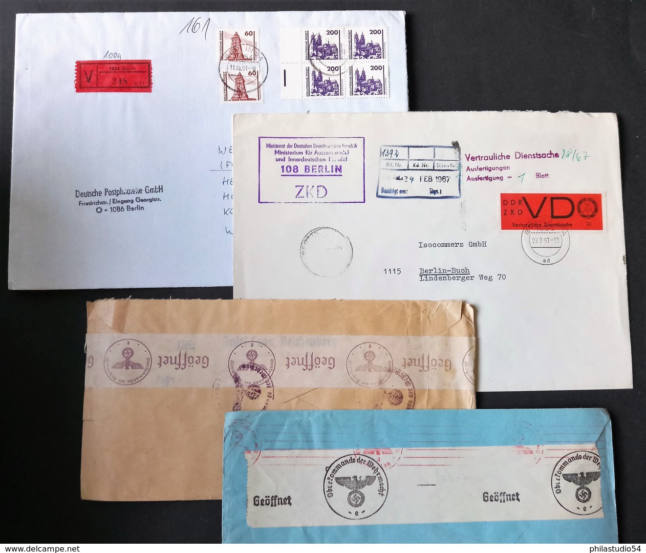 1890/2005 appr., about 500 covers and cards world wide