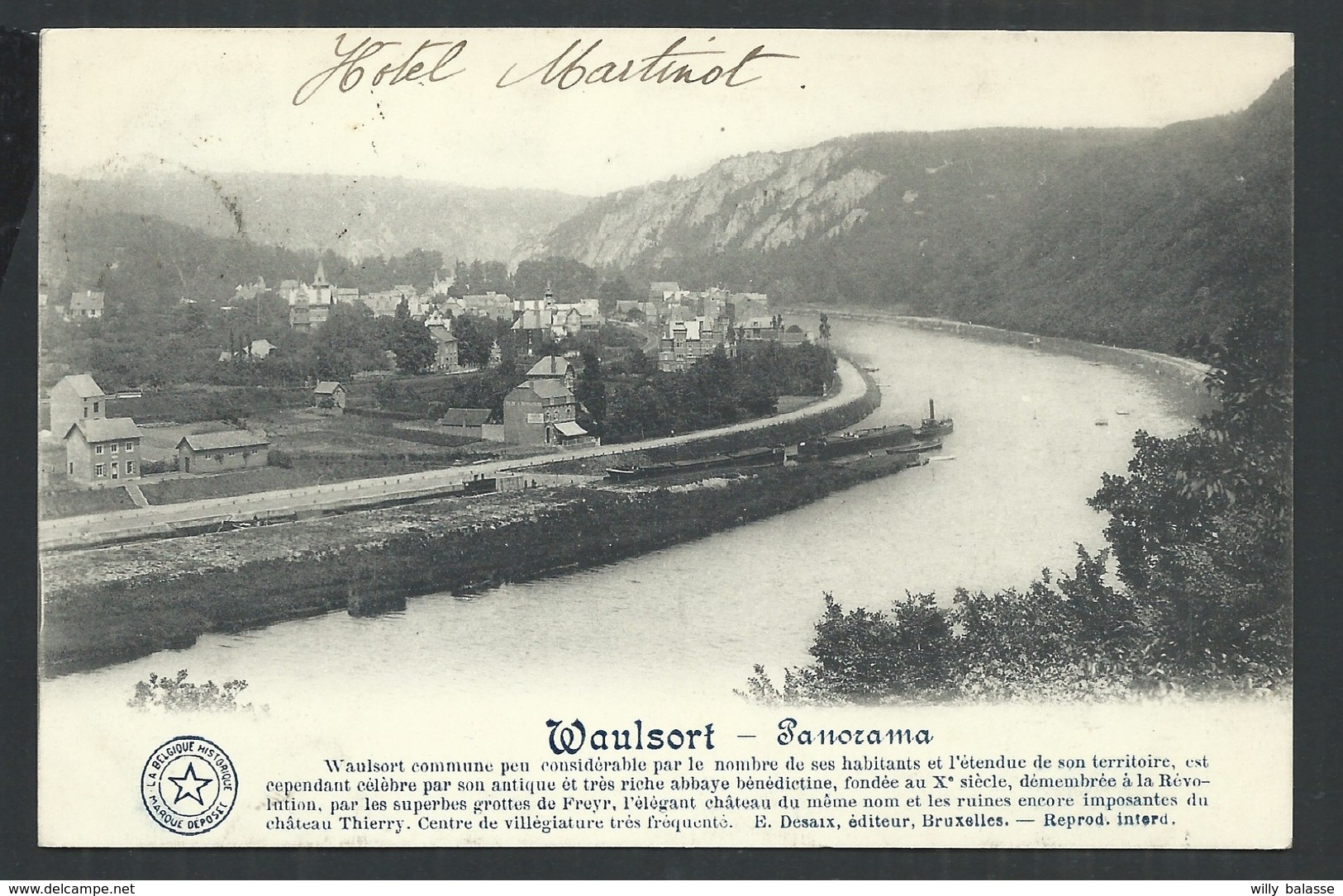 +++ CPA - WAULSORT - Panorama - Desaix   // - Hastière