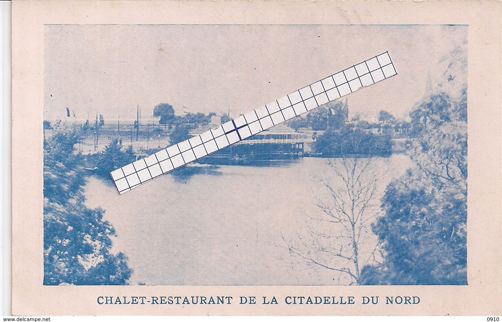 ANTWERPEN-ANVERS-OOSTERWEEL-AUSTRUWEEL-RECLAMEKAART NOORDKASTEEL-CHALET RESTAURANT DE LA CITADELLE DU NORD" - Antwerpen