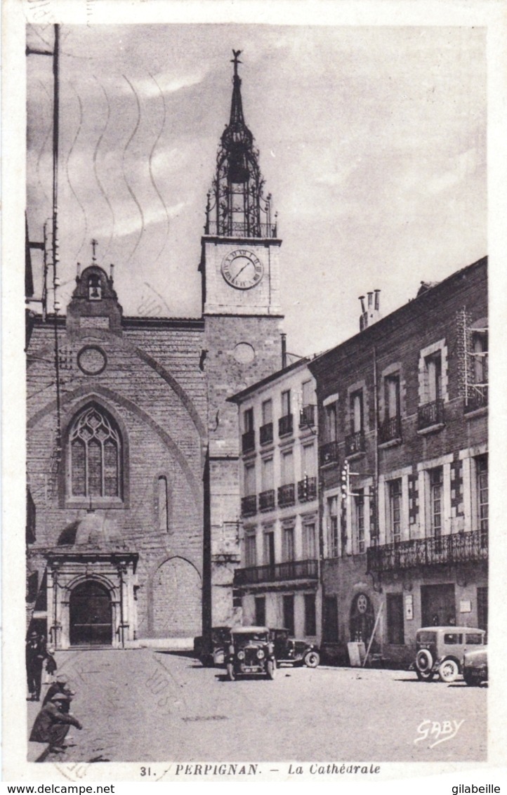 66 - Pyrenées Orientales -  PERPIGNAN - La Cathedrale - Perpignan