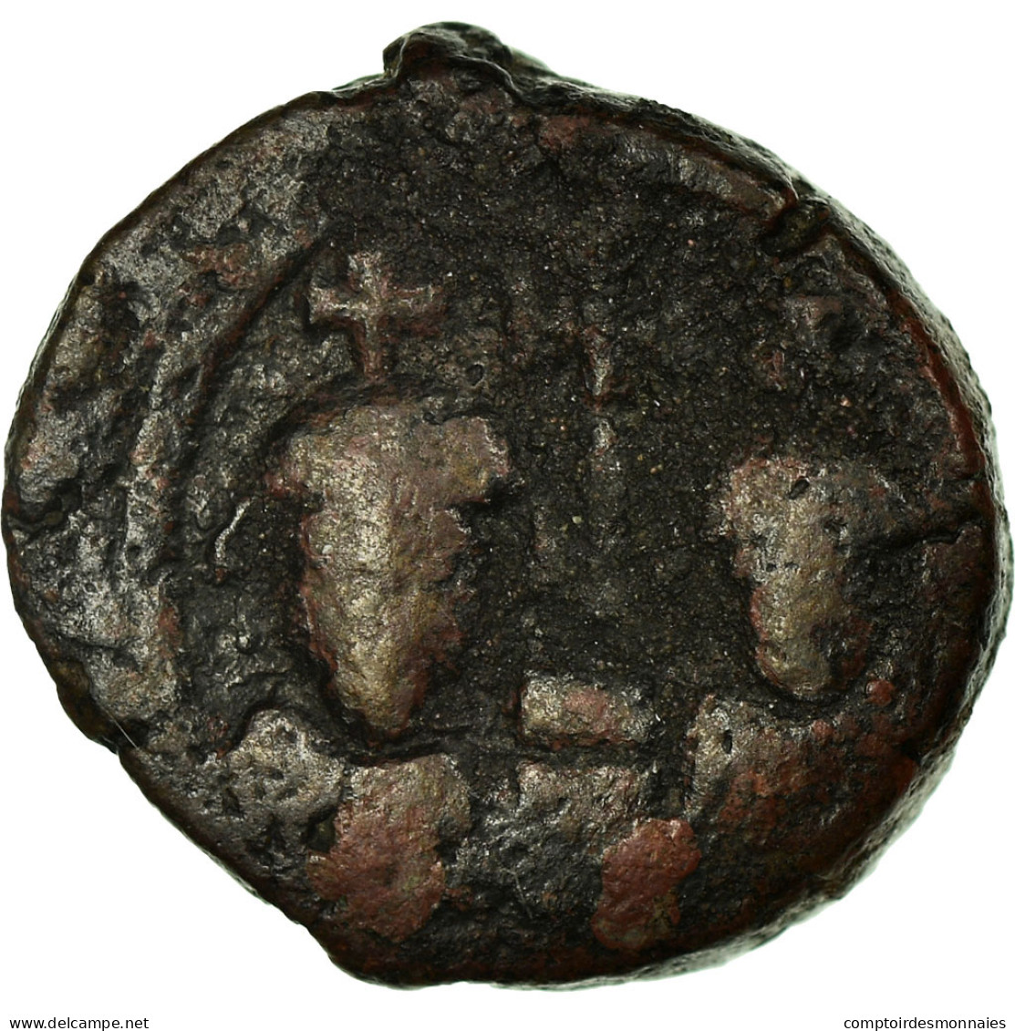 Monnaie, Héraclius, 12 Nummi, Alexandrie, TB, Cuivre, Sear:857 - Bizantinas