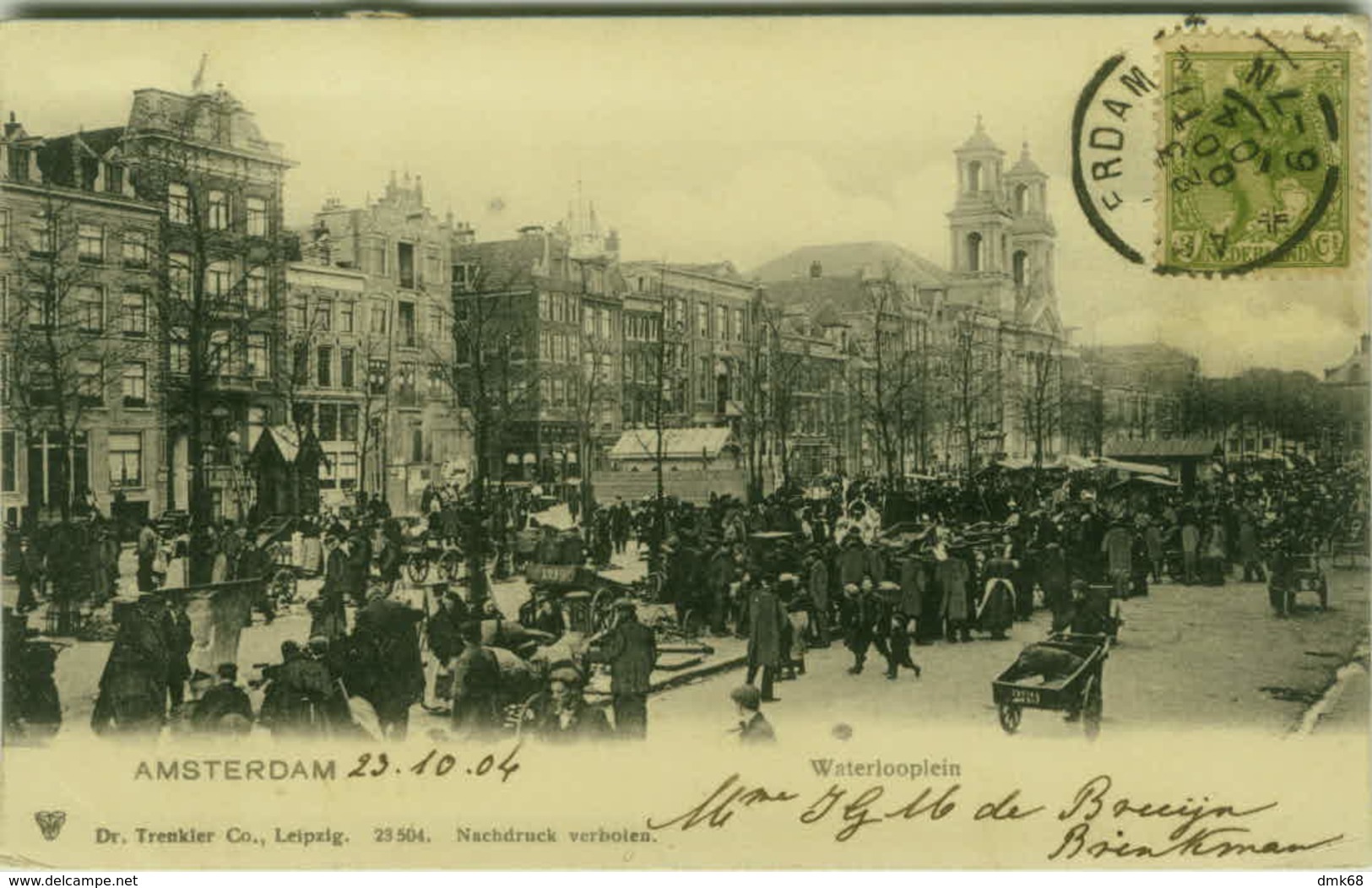 AMSTERDAM - WATERLOOPLEIN - EDIT DR. TRENKLER CO. - 1900s  (BG1283) - Amsterdam