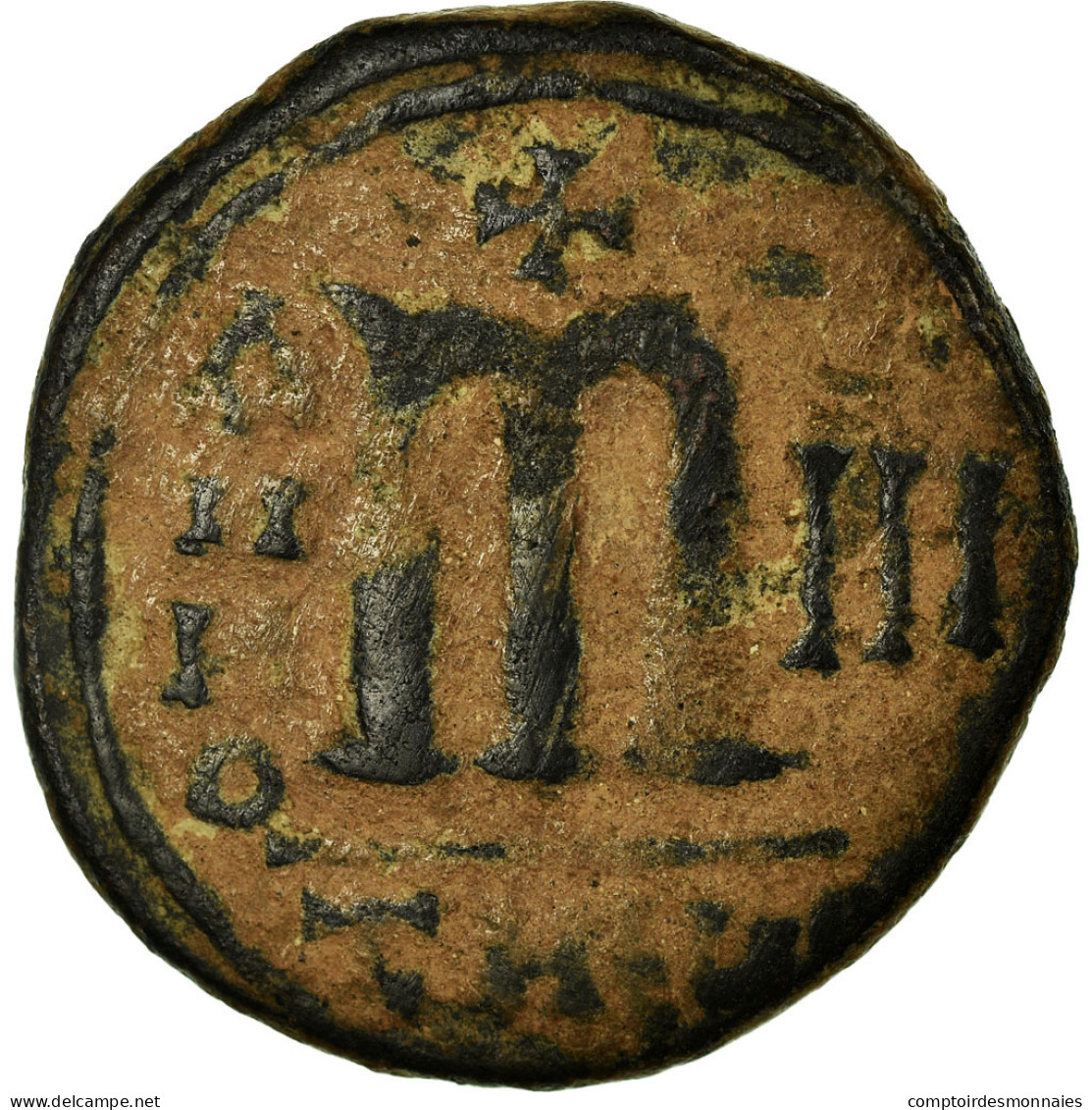Monnaie, Phocas, Follis, 602-610, Antioche, TB, Cuivre, Sear:671 - Byzantines