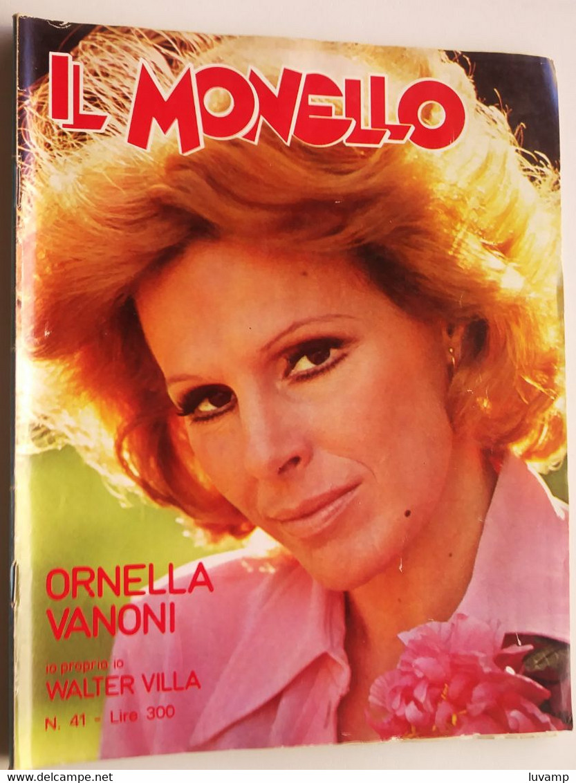 ORNELLA VANONI - IL MONELLO N. 41 DEL 12 OTTOBRE 1976 ( CART 57) - Autres & Non Classés