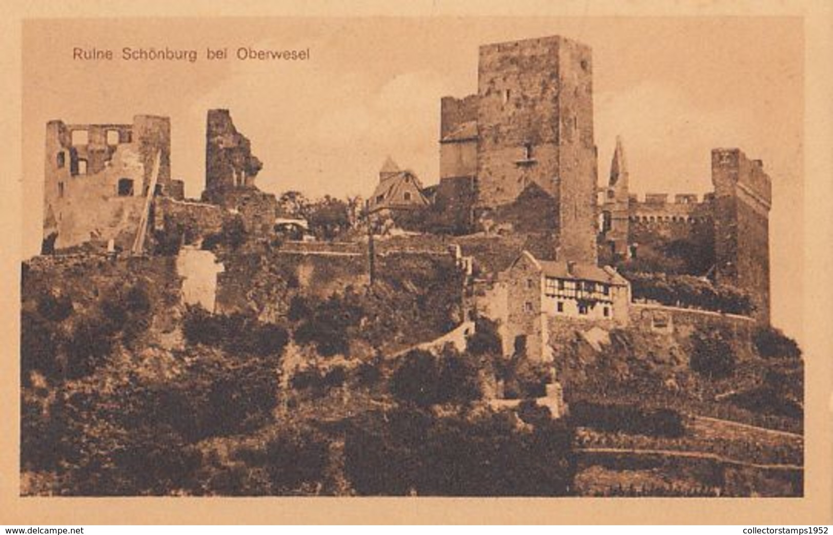 73971- OBERWESEL- SCHONBURG CASTLE RUINS - Oberwesel