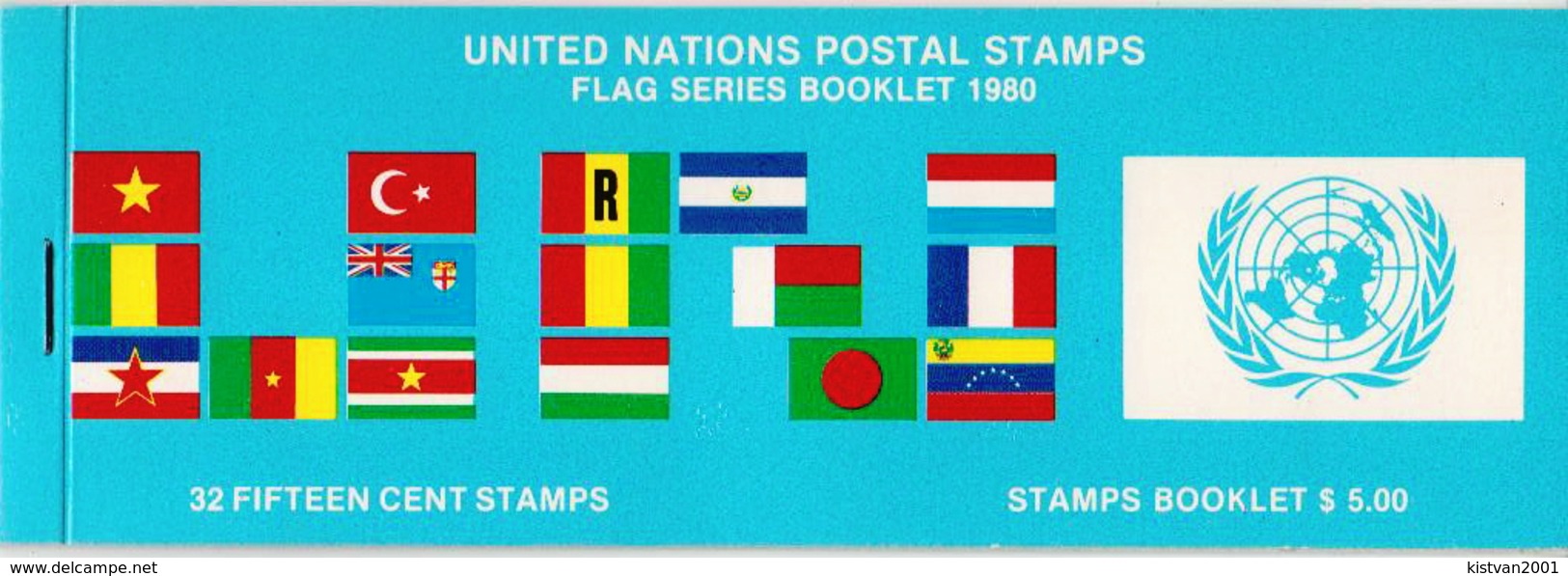 UNO - Flags Booklet - Stamps