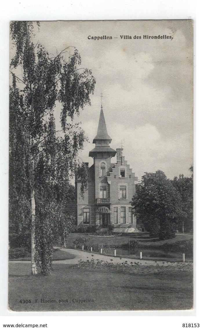 Kapellen Capellen - Villa Des Hirondelles  F.Hoelen 4304 - Kapellen