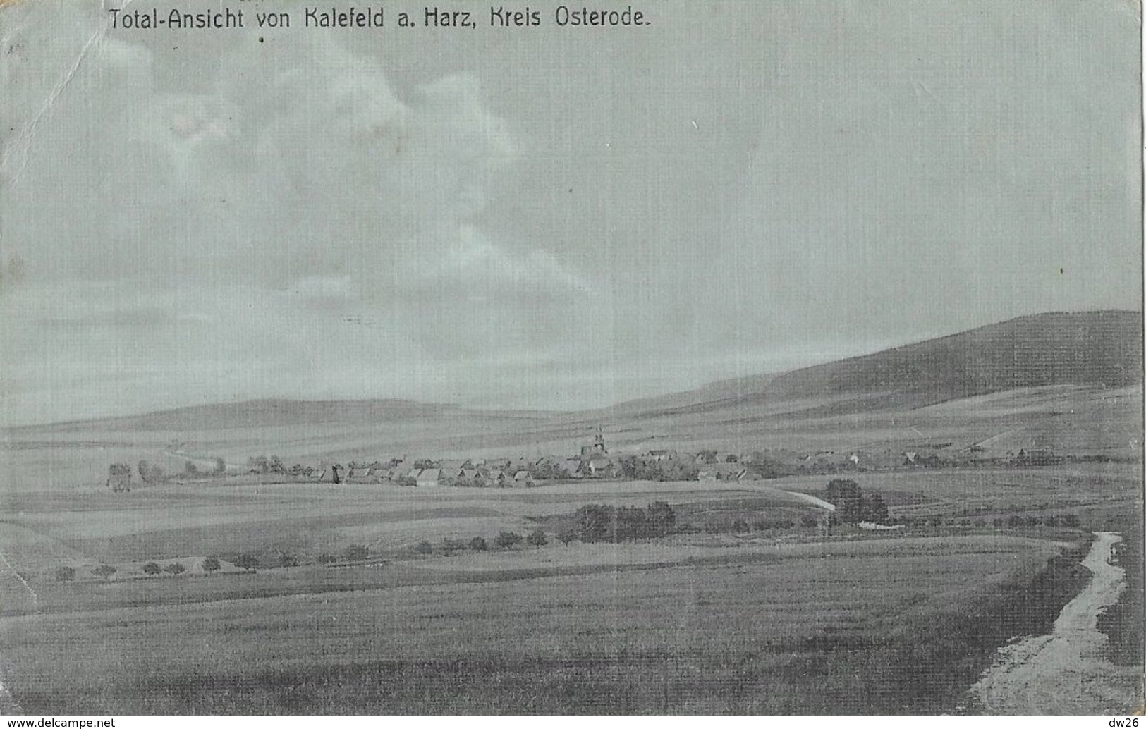 Total-Ansicht Von Halefeld A. Harz, Kreis Osterode - K. Bumann - Osterode