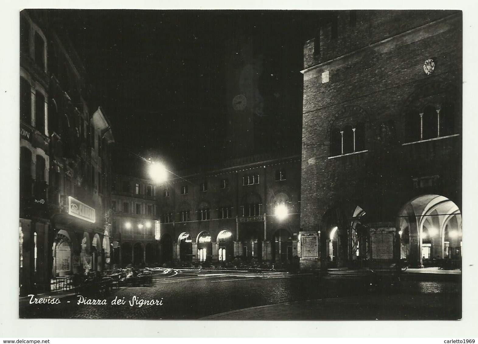 TREVISO - PIAZZA DEI SIGNORI   VIAGGIATA FG - Treviso