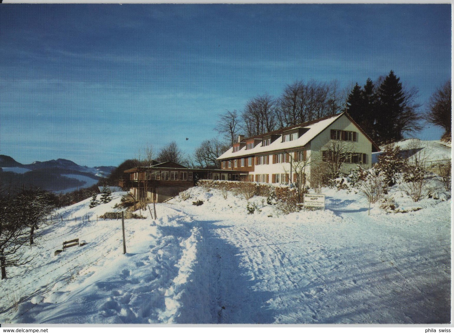 Blaukreuz-Ferienheim Hupp Ob Wisen SO Im Winter En Hiver - Wisen