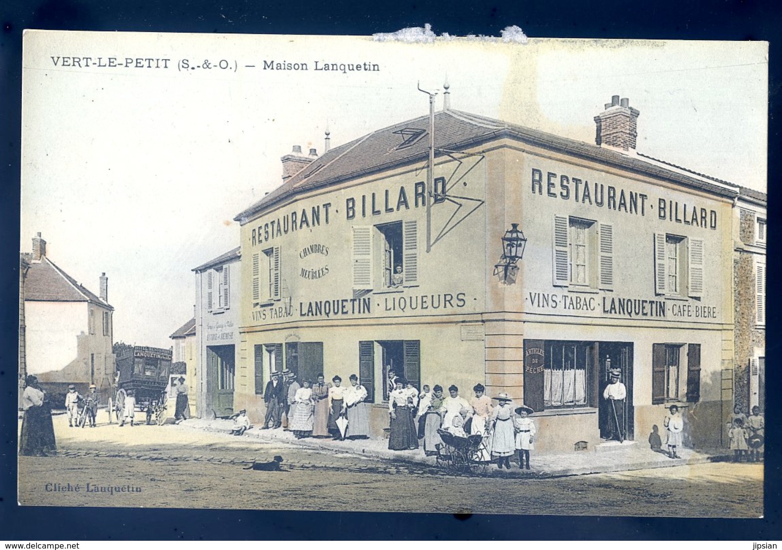 Cpa Du 91 Vert Le Petit Maison Lanquetin YN16 - Vert-le-Petit