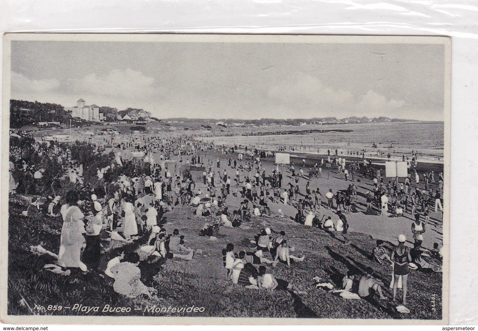 PLAYA BUCEO. MONTEVIDEO. URUGUAY. ED CANABAL HNOS. VOYAGEE 1936 -BLEUP - Uruguay