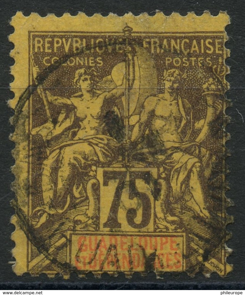 Guadeloupe (1892) N 38 (o) - Oblitérés