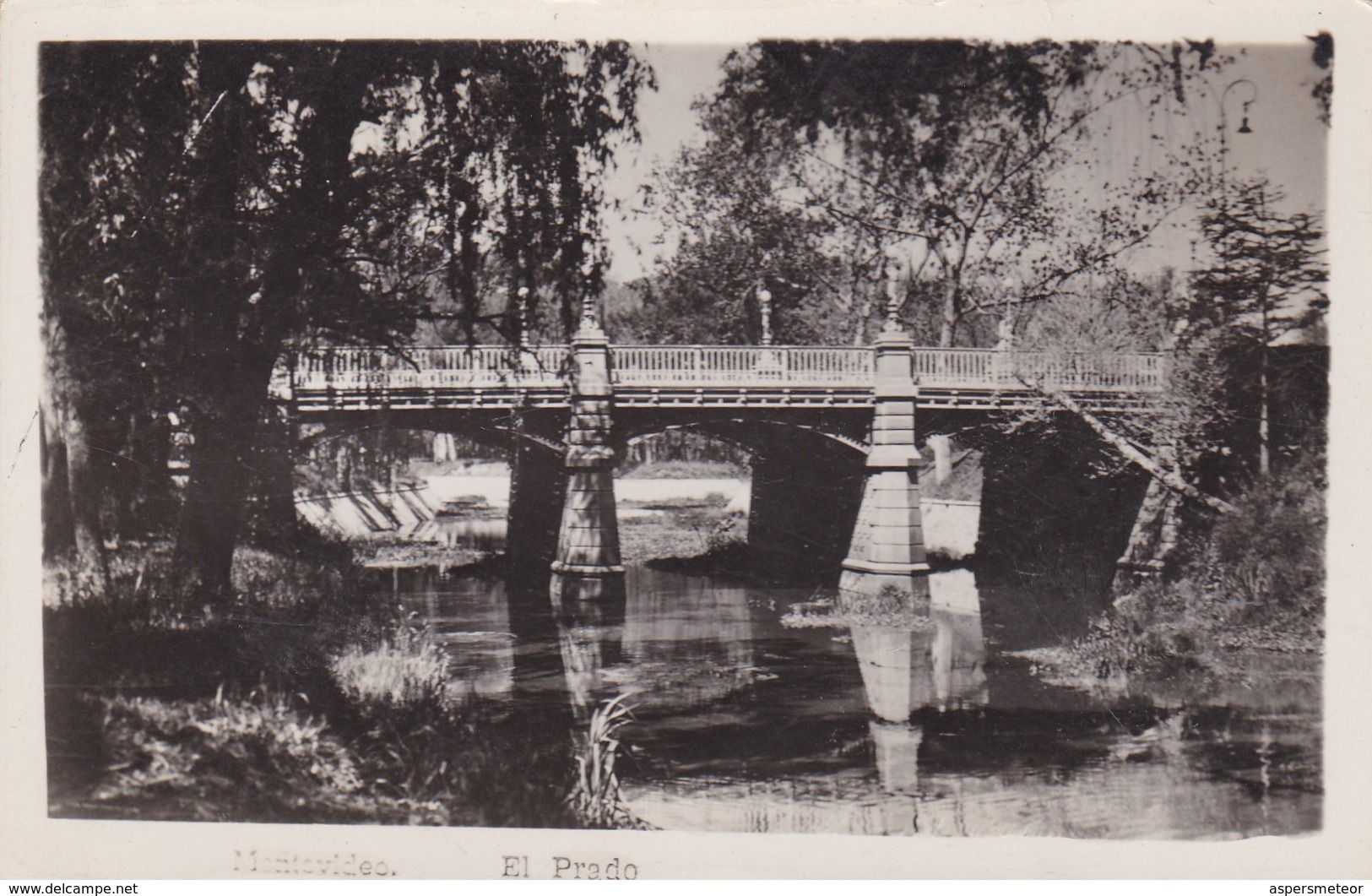 EL PRADO. MONTEVIDEO. URUGUAY. CIRCA 1940s NON CIRCULEE -BLEUP - Uruguay