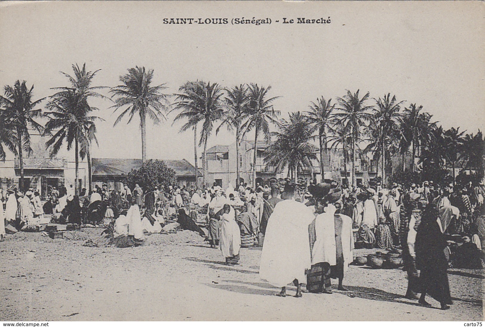 Sénégal - Saint-Louis - Le Marché - Sénégal