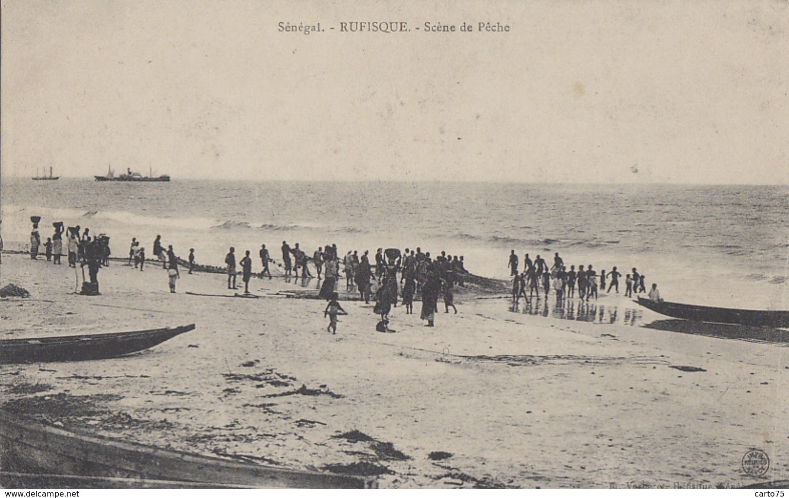 Sénégal - Rufisque - Scène De Pêche - Sénégal