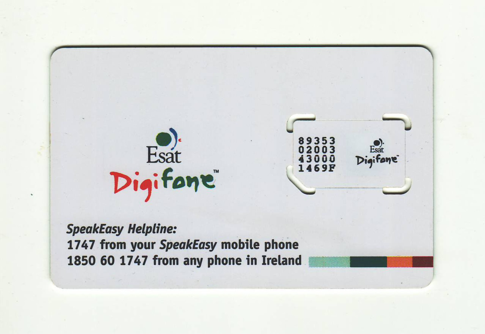 IRELAND Digifone GSM SIM MINT - Irland