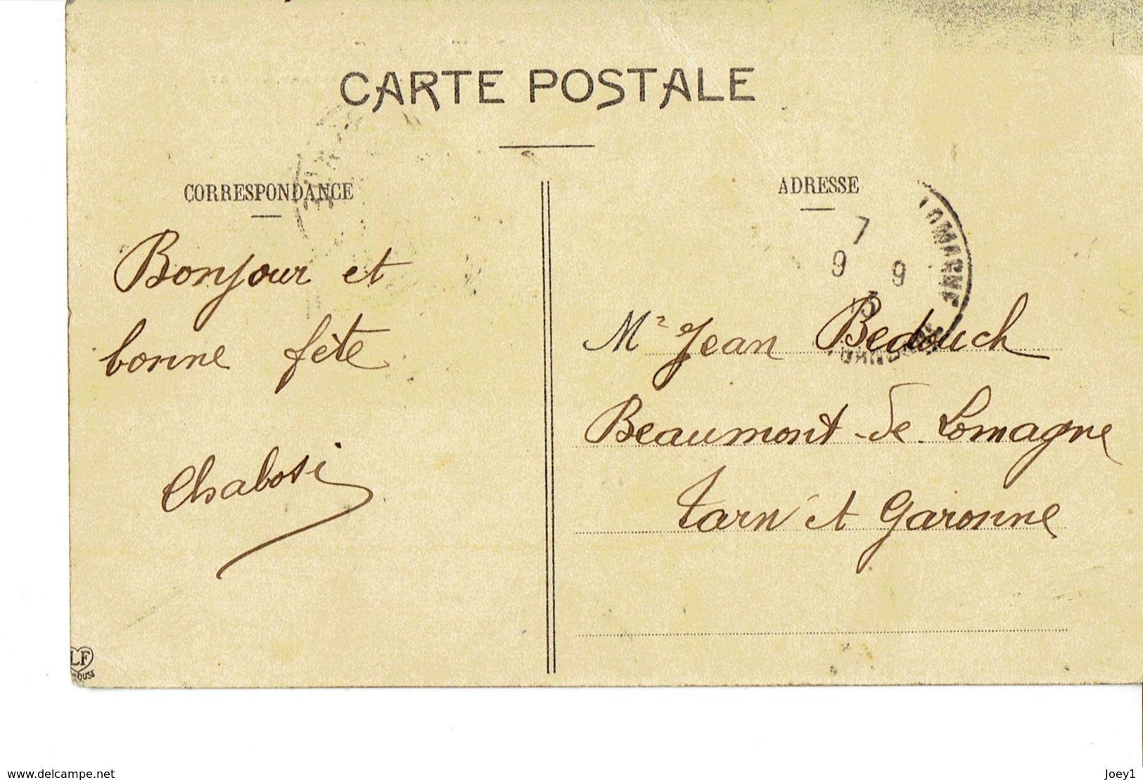 Cpa Tarn Et Garonne, Caussade/ Boulevard Carnot.Carte Animée. - Caussade