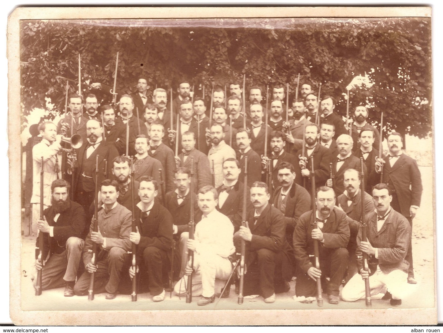 PHOTO - 008 - SOCIETE DE TIR / CONCOURS DE TIR - Aout 1882 - Anciennes (Av. 1900)
