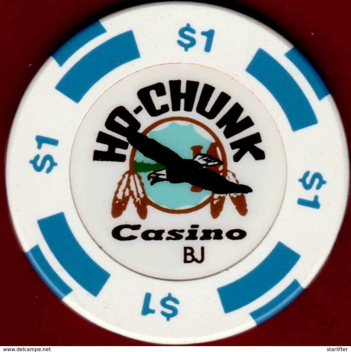 $1 Casino Chip. Ho-Chunk, Baraboo, WI. I01. - Casino