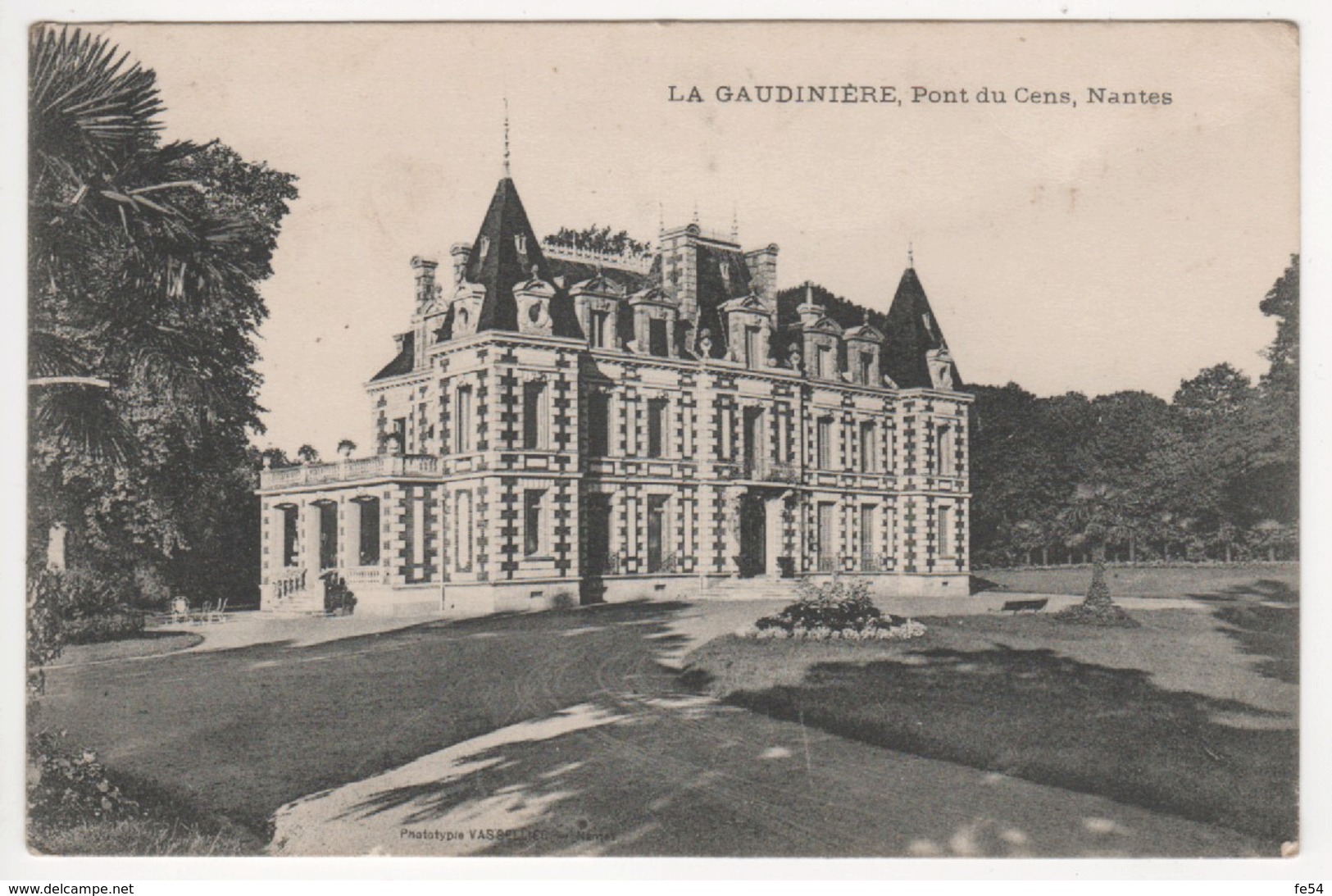 ° 44 ° PONT DU CENS - NANTES ° CHATEAU LA GAUDINIERE ° - Autres & Non Classés